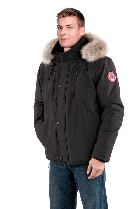 ANGORA MANTEAU ELITE COURT NOIR HOMME (2XL)