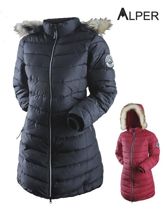 ALPER MANTEAU D&#39;HIVER NOIR &#39;SISTERON&#39; (F) (XS)
