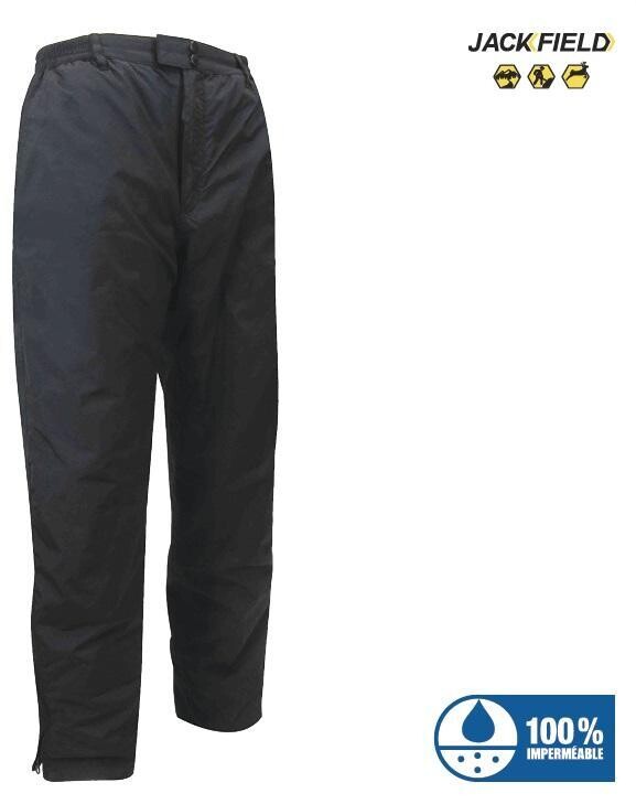 JACKFIELD PANTALON D&#39;HIVERT DOUBLÉ NOIR (2XS)