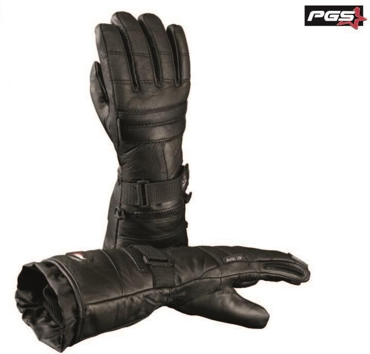 ANGORA GANTS DE CUIR (M)