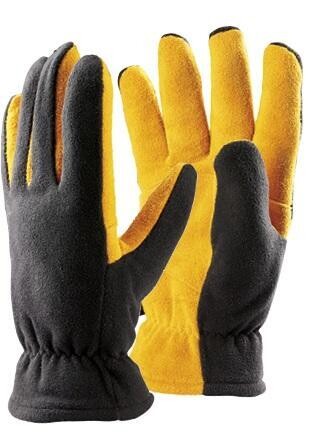 GANKA GANTS SUEDE DE CHEVREUIL JAUNE (M)