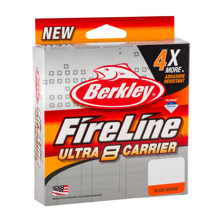 BERKLEY FIRELINE ULTRA 8 CARRIER (6LB/50YD) SMOKE/FUMÉE