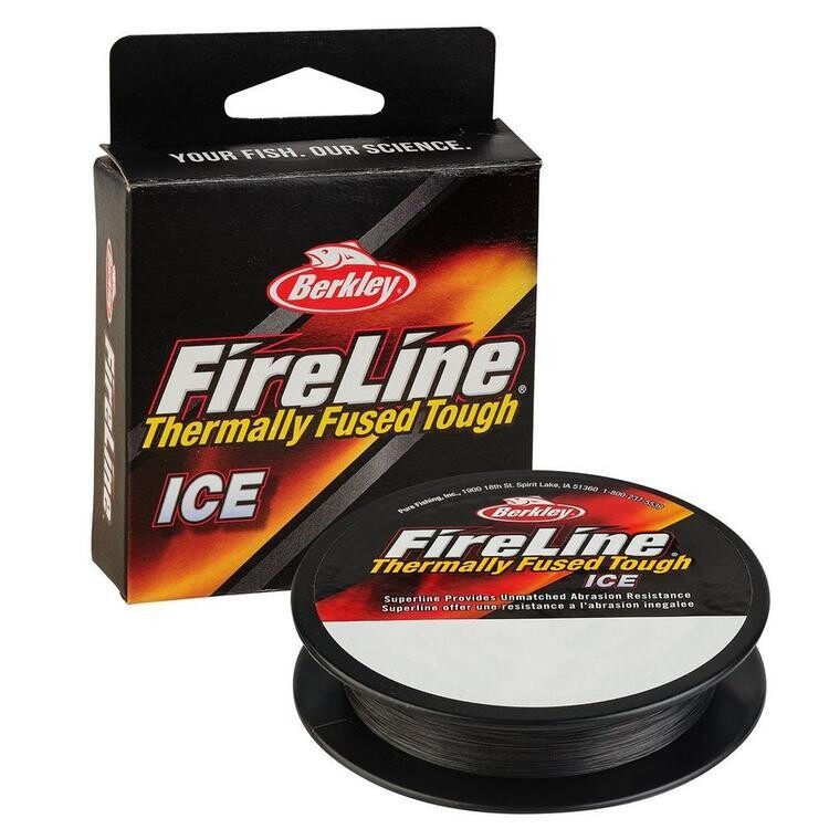 BERKLEY FIRELINE ICE SMOKE  8 LBS-50V