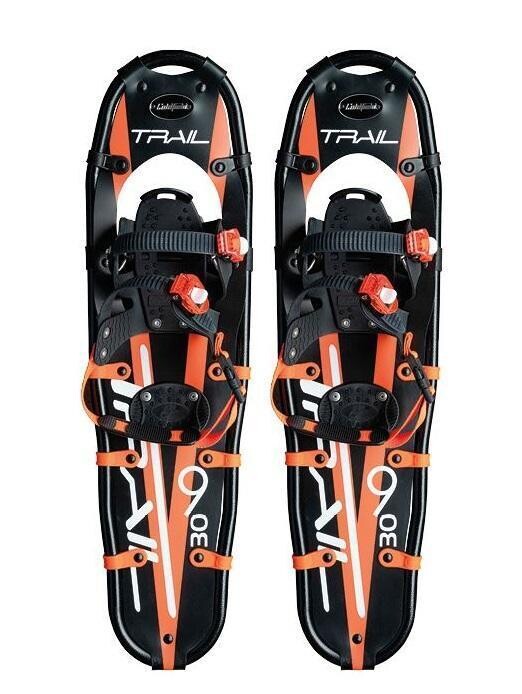 COLDFIELD RAQUETTES &#39;TRAIL&#39; NOIR/ORANGE 9X30 (100/170LBS)