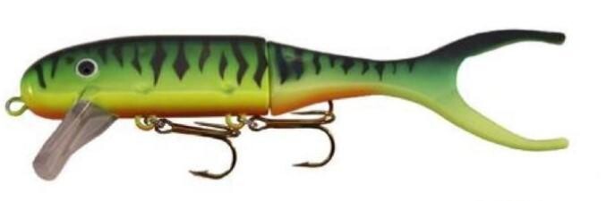 Musky Innovations Shallow Invader FIRETIGER, 9" 2 oz (2) 3/0 Hooks