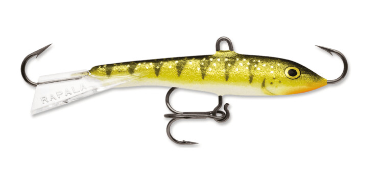 RAPALA JIGGING RAP LEURRE A DANDINER W9 7/8 OZ  3-1/2&quot;Glow Yellow Prch