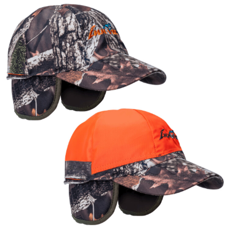 INNOVA CASQUETTE REVERSIBLE CAMO/ORANGE &#39;BLAZEBALLS&#39; (M)