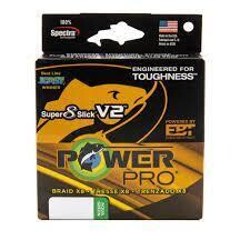 POWERPRO SUPER8 SLICK V2 FIL TRESSÉ 10LBS/150YD MOSS GREEN