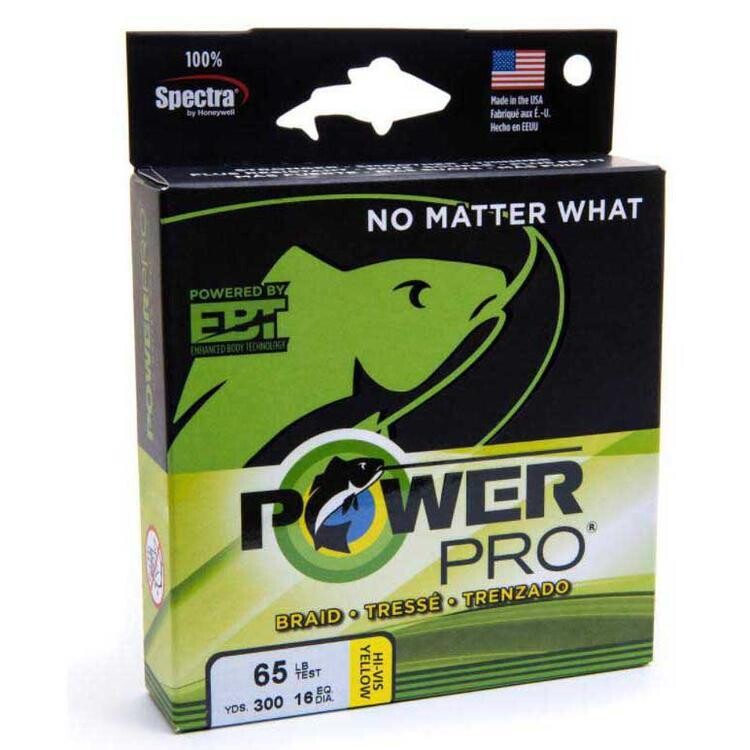 POWERPRO FIL TRESSÉ 15LBx300YDS (MOSS GREEN)