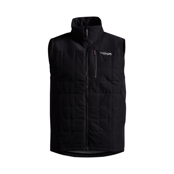 SITKA VESTE SANS DE MANCHE GRINDSTONE NOIR (L)