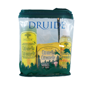 DRUIDE ENSEMBLE CITRONNELLE POUR PLEIN AIR