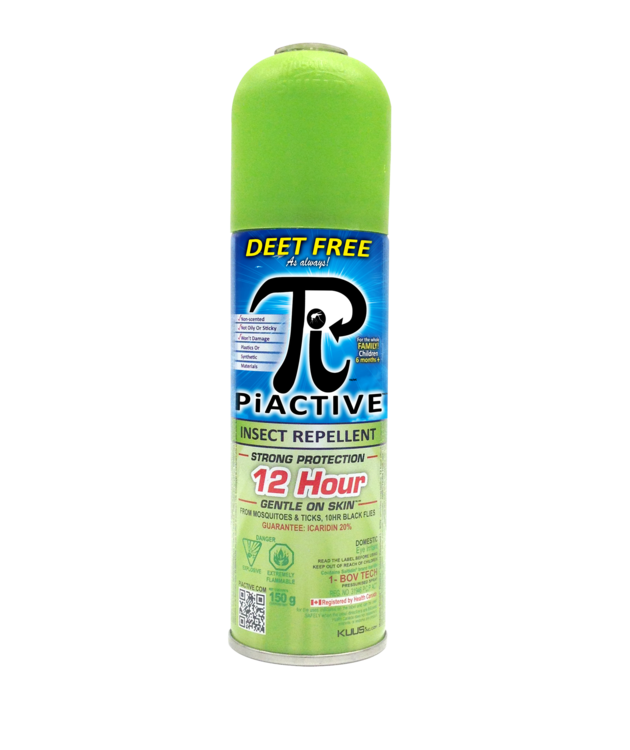 PiACTIVE INSECTIFUGE CONTRE LES INSECTES 12 HEURES 150G