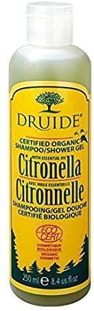 DRUIDE SHAMPOING GEL AVEC HUILE ESSENTIELLE CITRONELLE 250ML