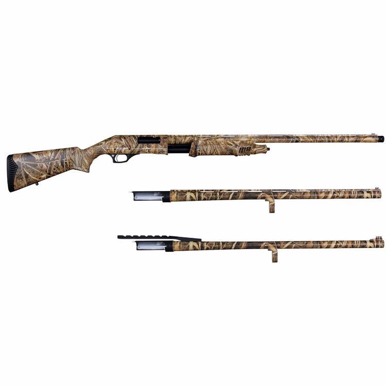 ADLER FUSIL A POMPE &#39;ALPARD C TRIO&#39; 12GA 3 CANNONS CAMO