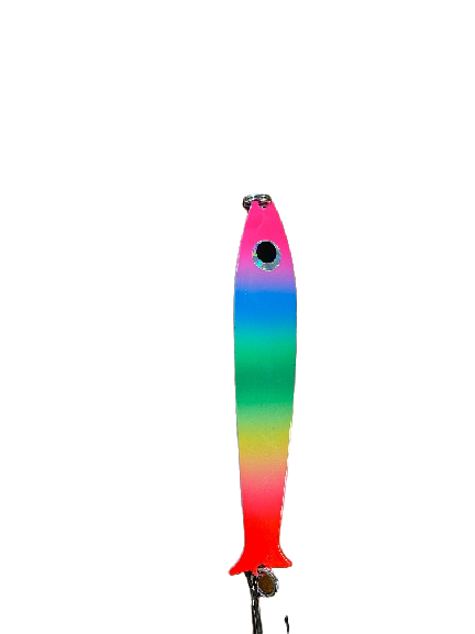 Bruno Morency Cuillère Fish Flasher 120 4&#39;&#39; ARC EN CIEL MIXE