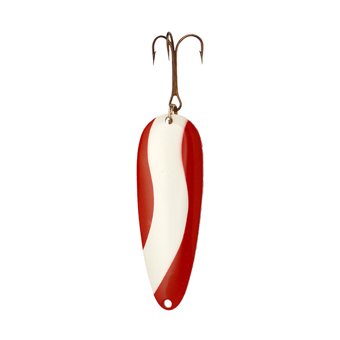 LUCKY STRIKE DEVIL BAIT ROUGE/BLANC 4 1/2&#39;&#39;