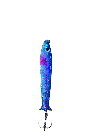 Bruno Morency Cuillère Fish Flasher 120 3&#39;&#39; Cisco Purple
