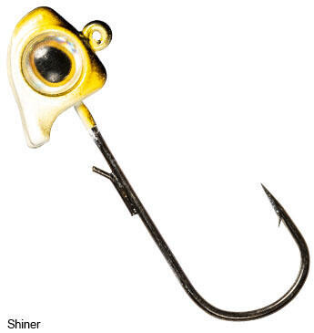 ZMAN JIG 1/4OZ FINESSE EYEZ 3/0 SHINER QTY:3