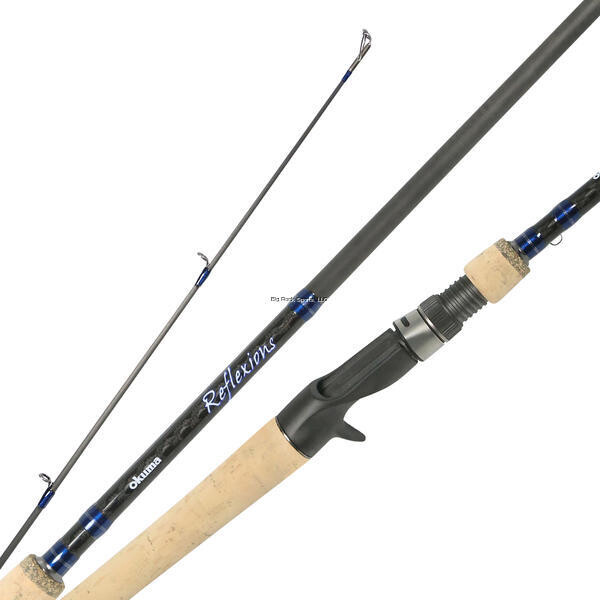 OKUMA REFLEXIONS B CANNE LANCER LOURD 7&#39;2&quot; MEDIUM HEAVY (2PC)