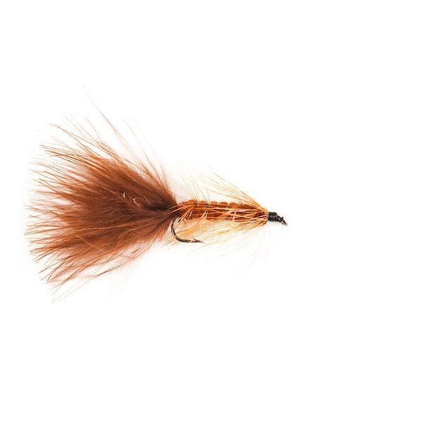 MOUCHE NEPTUNE BROWN WOLLY BUGGER NO.6