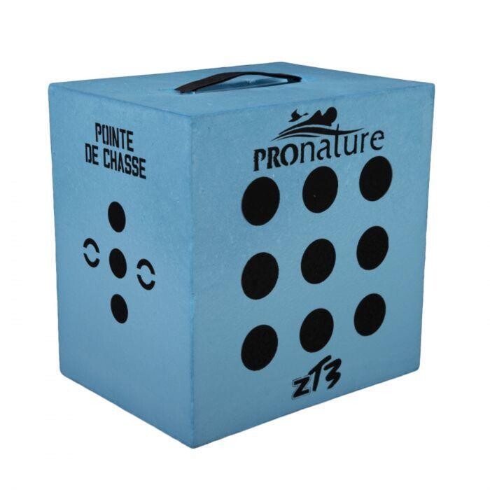 ZONE T-3 CUBE DE PRATIQUE 13.5&#39;&#39; X 10&#39;&#39; BLEU +/- 400 FPS