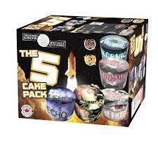 FIREWORKS ENSEMBLE &#39;&#39;THE 5 CAKE PACK&#39;&#39;