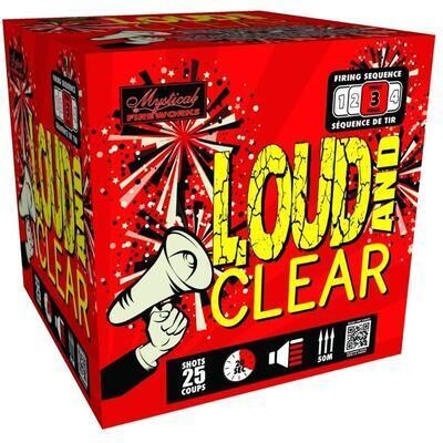 FIREWORKS FEUX D&#39;ARTIFICES MYCAL LOUD AND CLEAR GATEAU