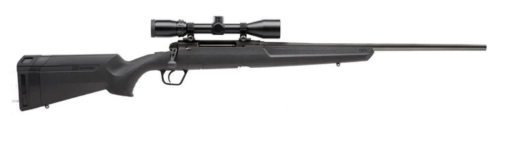 SAVAGE AXIS DROITIER CARABINE CAL. 270 WIN NOIRE AVEC TÉLESCOPE
