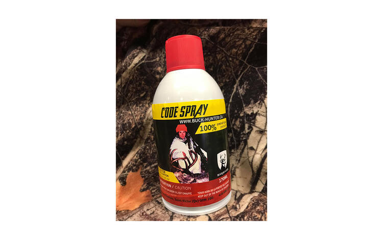 BUCK HUNTER CODE SPRAY URINE SYNT. DE CHEVREUIL EN CHALEUR  200ML