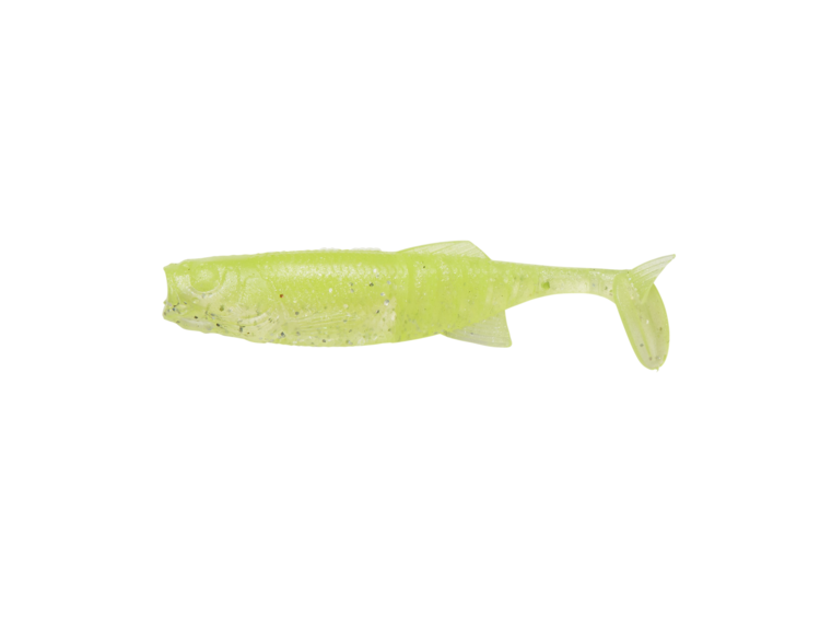 SAVAGE GEAR NED MINNOW 3'' CLEAR CHARTREUSE (5)