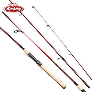 BERKLEY CHERRY WOOD CANNE A LANCER LEGER 2 PICES 6&#39;-6&quot; MEDIUM