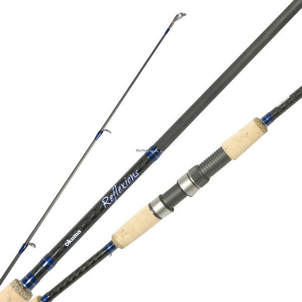 OKUMA REFLEXIONS B CANNE À LANCER LÉGER 5&#39;-6&quot; MEDIUM HEAVY