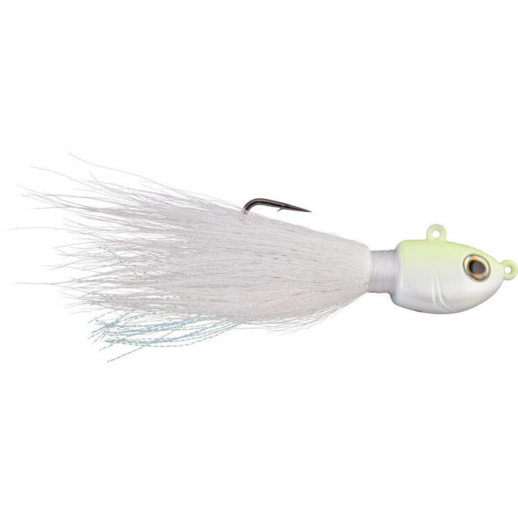 BERKLEY FUSION19 BUCKTAIL JIG 6/0 1OZ BLANC FLUO