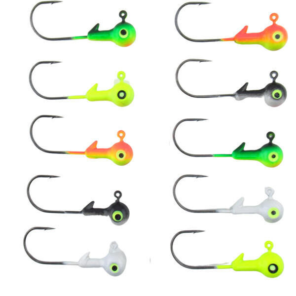 VMC HARD BALL JIGS 1/4 OZ MIXE 25PCS