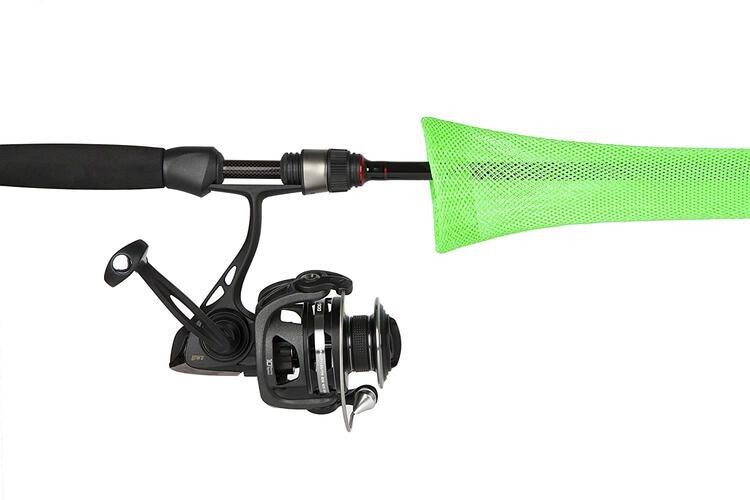 VR THE ROD GLOVE  ETUIT POUR CANNE À PÊCHE À LANCER LÉGER 7&#39; VERT