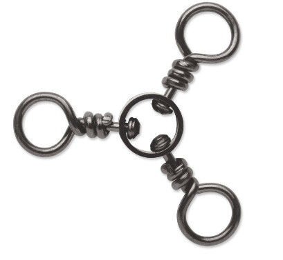 VMC THREE WAY SWIVEL #4 110LB TEST 8PCS