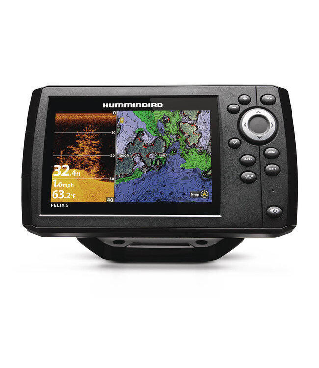 HUMMINBIRD SONAR HELIX 5 CHIRP DI GPS G3 AVEC CARTE