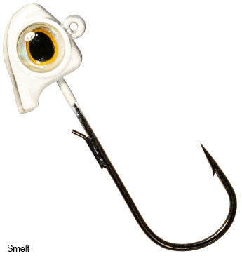 ZMAN JIG 1/4OZ FINESSE EYEZ 3/0 SMELT QTY:3