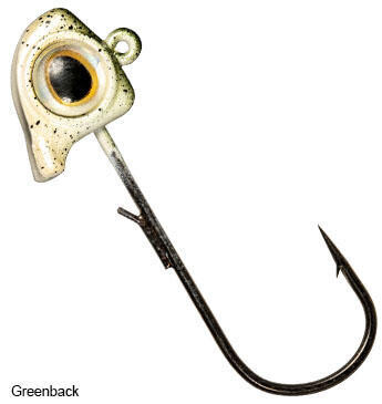 ZMAN JIG 1/8OZ FINESSE EYEZ 3/0 GREENBACK QTY:3