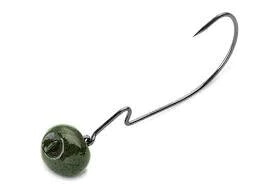 VMC SWINGIN&#39;RUGBY JIG 1/4OZ GREEN PUMPKING 2PCS