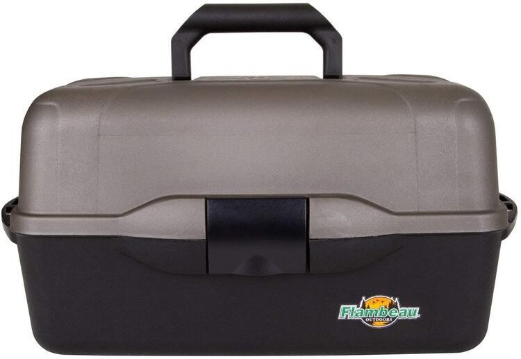 FLAMBEAU COFFRE CLASSIQUE XL 3-PLATEAU NOIR/VERT