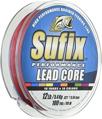 SUFIX FIL PLOMBÉ CORE 27 LB METERED