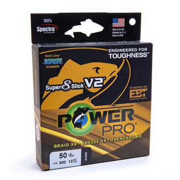 POWERPRO SUPER8SLICK V2 FIL TRESSÉ 20LB/150YD MOSS GREEN