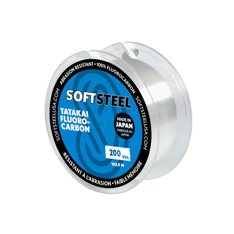 TATAKAI FLUROCARBON SOFT STEEL 200YDS 10LBS
