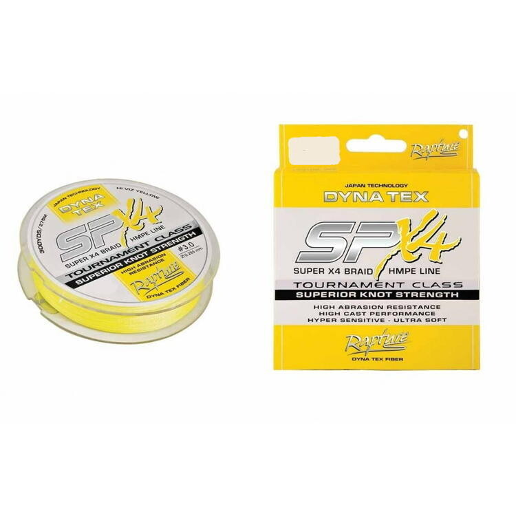 RAPTURE DYNATEX FIL A PÊCHE SPX4 50LB 300YD