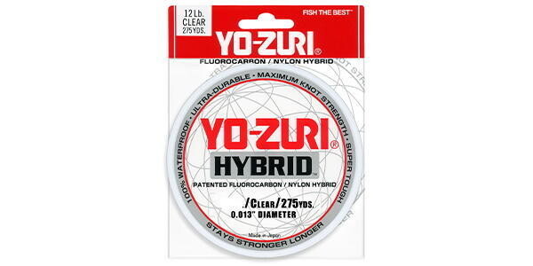 YO-ZURI MONO HYBRID .8LBS-275V