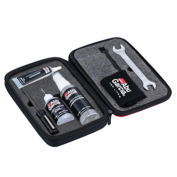 ABU GARCIA TROUSSE POUR ENTRETIEN DE MOULINET AVEC ÉTUI