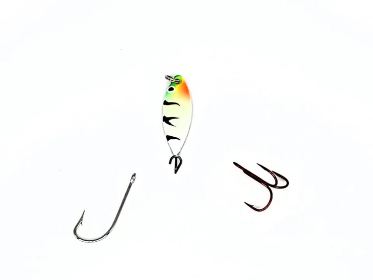 MME JIGGER PRO-SERIE WILLOW#6 COULEUR FIRE TIGER #4