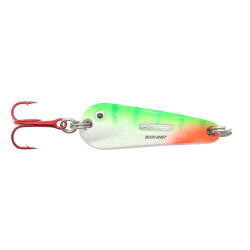 NORTHLAND BUCK SHOT FLUTTER SPOON UV GLO PERCH 1/4OZ
