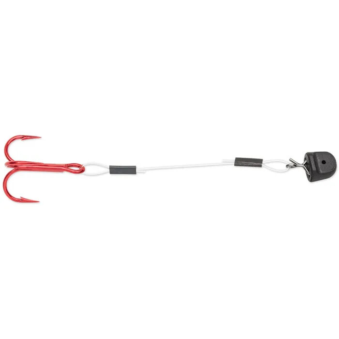 VMC QUIK STRIKE TRAILER FLUOROCARBON 2&#39;&#39; #10 3PCS ROUGE